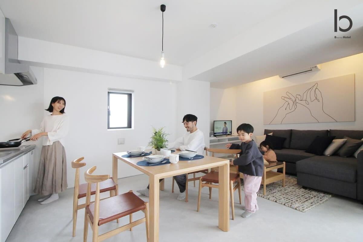Bhotel Heiwaodori 1001 - Brand New Apt Famous Hiroshima Dori 6P Eksteriør bilde