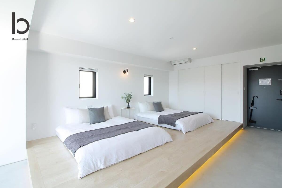 Bhotel Heiwaodori 1001 - Brand New Apt Famous Hiroshima Dori 6P Eksteriør bilde